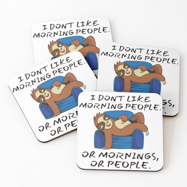 Item preview, I Don't Like Morning People. Or Mornings, Or People. designed and sold by justu-.