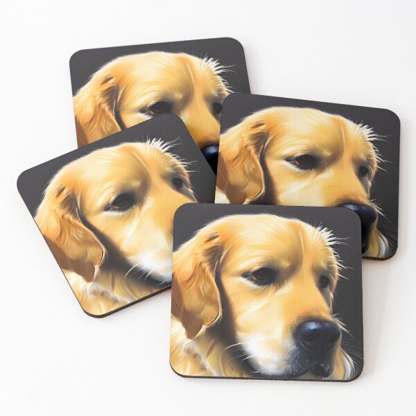 Aperçu de l'œuvre amoureux des chiens golden retriever #23 créée et vendue par supeart.