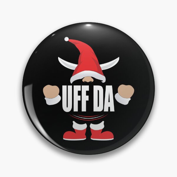 Item preview, Funny Norwegian Expression Uff Da Christmas Gnome designed and sold by CharJens.