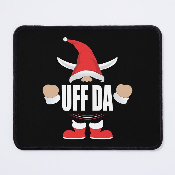 Item preview, Funny Norwegian Expression Uff Da Christmas Gnome designed and sold by CharJens.