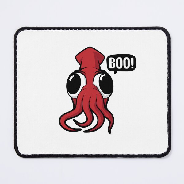 Item preview, Red Cute Squid Boo | Baby Kraken designed and sold by Teenker.