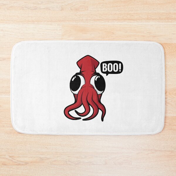 Item preview, Red Cute Squid Boo | Baby Kraken designed and sold by Teenker.