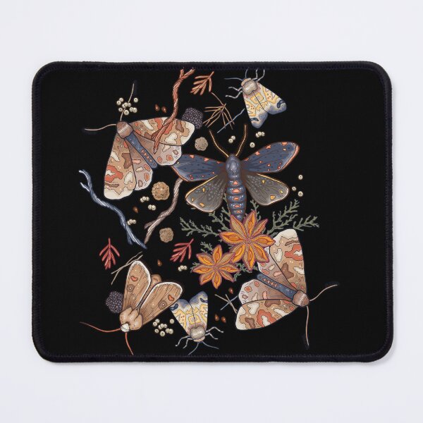 Item preview, Moths in the forest designed and sold by smalldrawing.