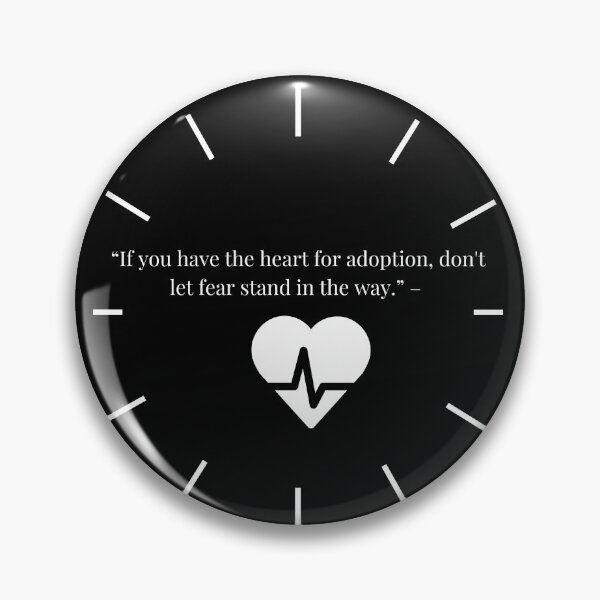 Item preview, if you have heart for adoption,dont let fear designed and sold by Shehzadi Sana.