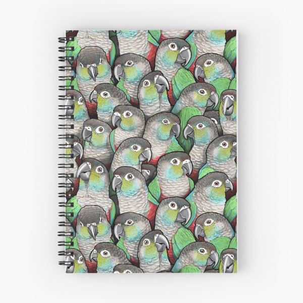 Item preview, Crimson-bellied Conures designed and sold by MaratusFunk.
