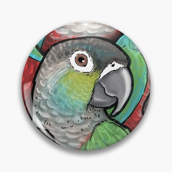 Item preview, Crimson-bellied Conures designed and sold by MaratusFunk.