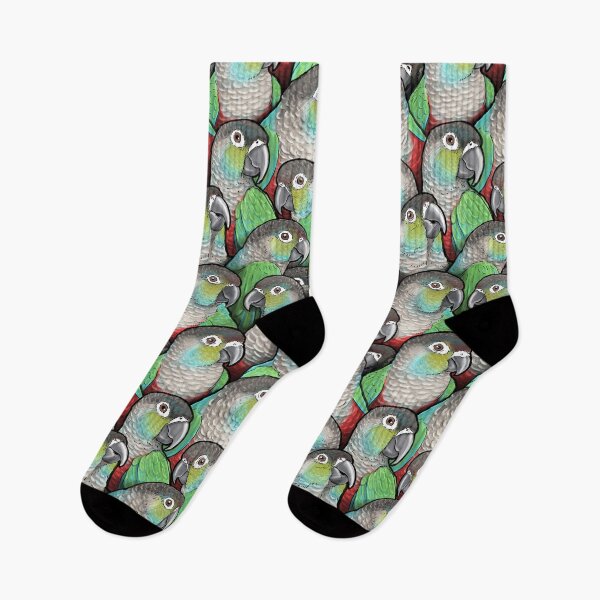 Item preview, Crimson-bellied Conures designed and sold by MaratusFunk.