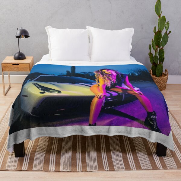 Item preview, car leaning Sommer Ray designed and sold by loveling.
