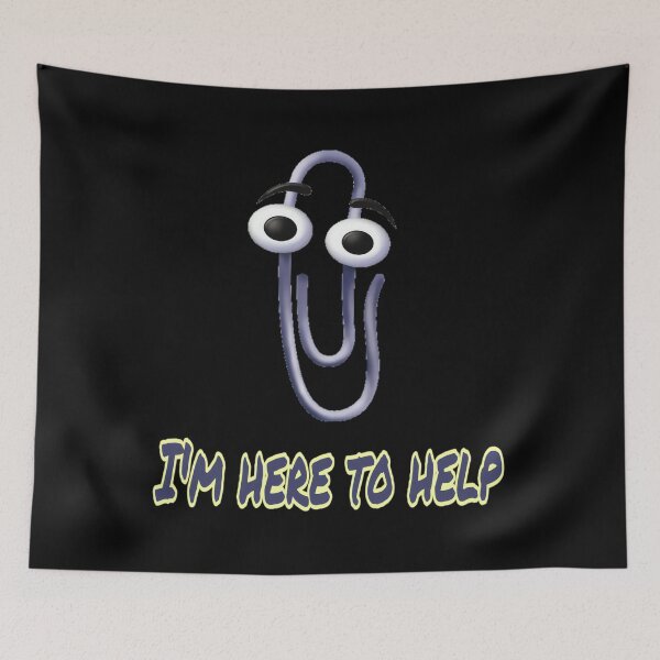 Item preview, Clippy... More than just an assistant   designed and sold by rauedranix.
