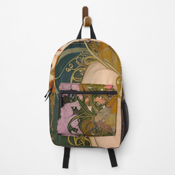 Item preview, Art Nouveau Portrait of a Woman in the Style of Alphonse Mucha designed and sold by Giftables.