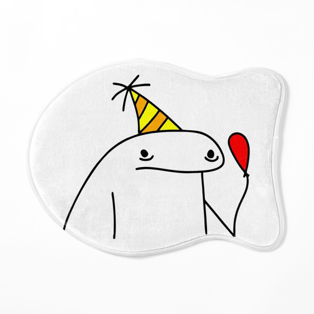 Flork cake Happy birthday meme Art Board Print for Sale by