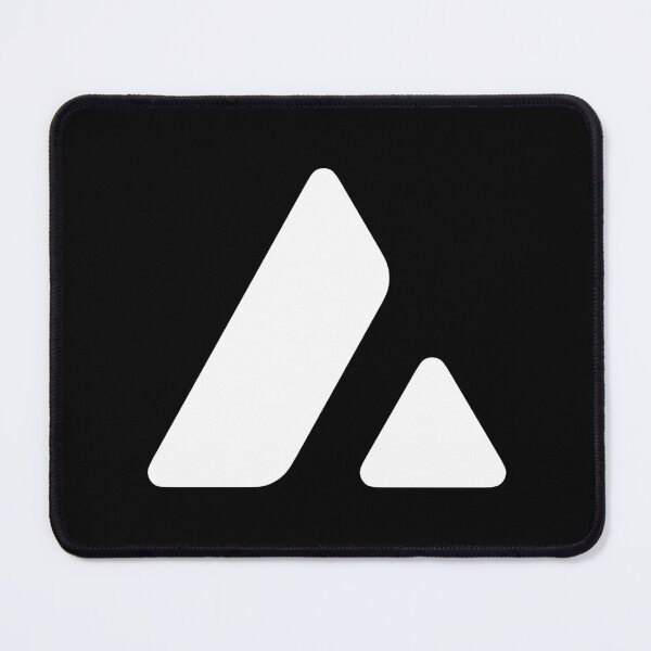 Item preview, Avalanche AVAX Crypto Altcoin - Clean White Outline Logo Variant #1 designed and sold by CryptoMoods.