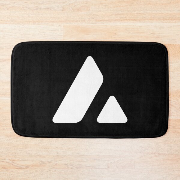 Item preview, Avalanche AVAX Crypto Altcoin - Clean White Outline Logo Variant #1 designed and sold by CryptoMoods.