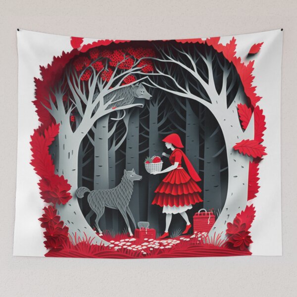Item preview, Little Red Riding Hood 2 designed and sold by UniqeDesign.