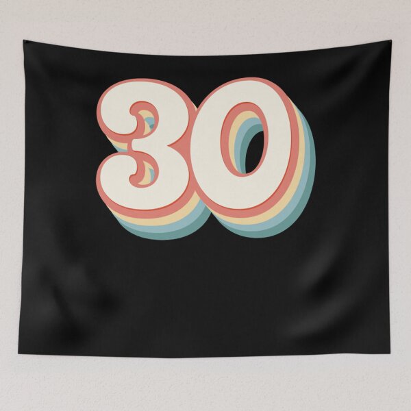 Item preview, 30 Number T-Shirt designed and sold by LenaDriessen.