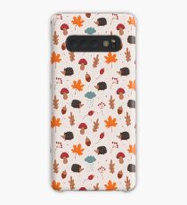 Autumn hedgehog Case/Skin for Samsung Galaxy