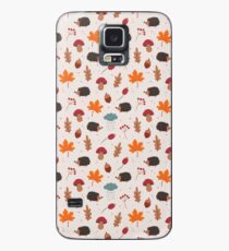 Funda/vinilo para Samsung Galaxy erizo otoño