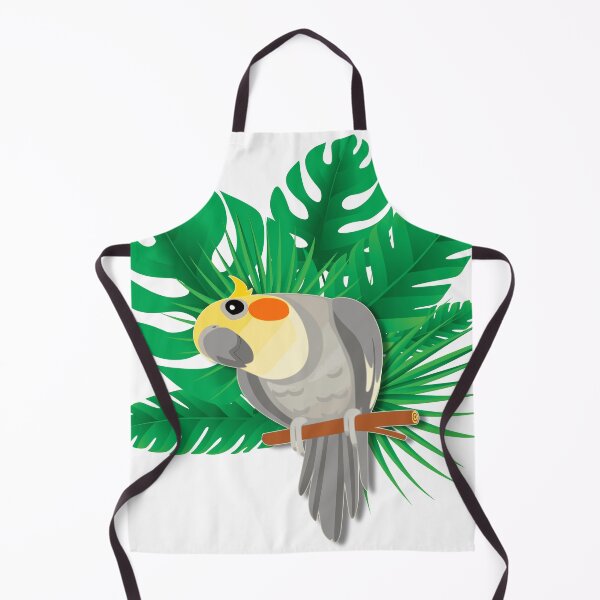 Item preview, Cockatiel - Tropical Leaves designed and sold by badgersmerch.