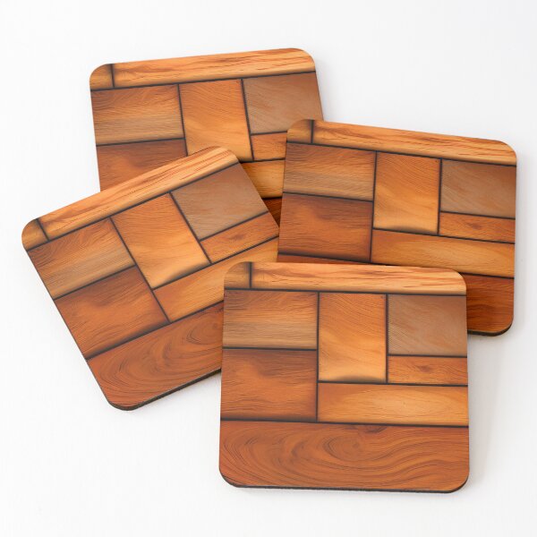 Item preview, Red wood stripes designed and sold by Gus Wolvius.
