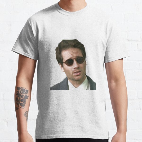 Mens Spooky Mulder Gift Boys Birthday Christmas Gift Top Alien Face T-shirt