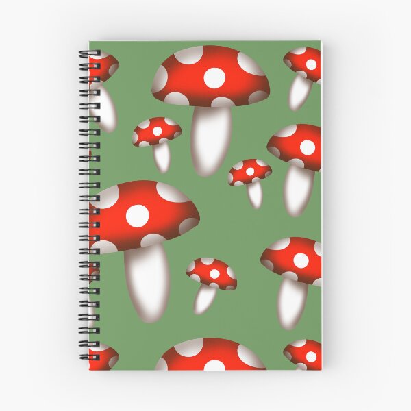 Item preview, Amanita Red and White Polka Dot Mushroom Sticker Pack Green background designed and sold by Karen Ekdahl.