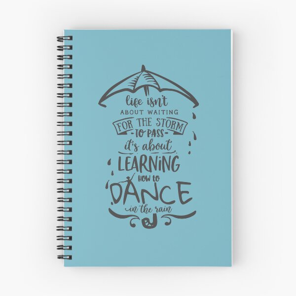 Item preview, Life isn't about waiting for the Storm to pass Dance in the Rain designed and sold by Nelli Designz.