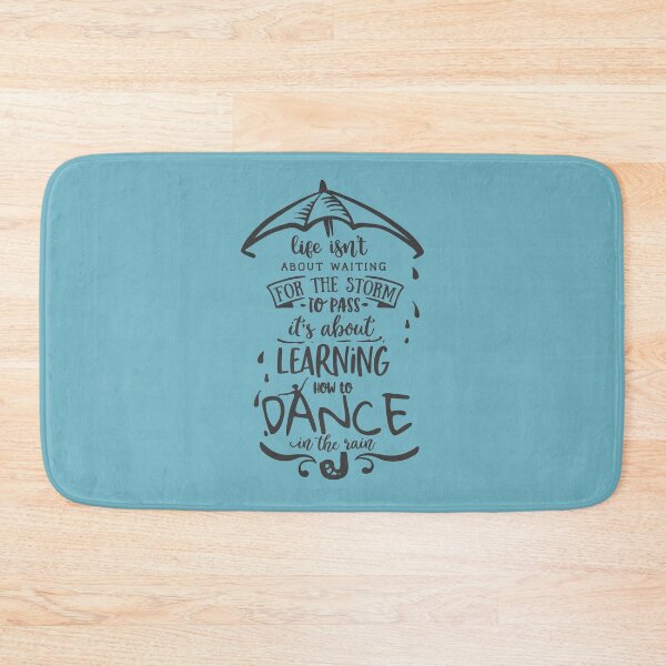 Item preview, Life isn't about waiting for the Storm to pass Dance in the Rain designed and sold by Nelli Designz.