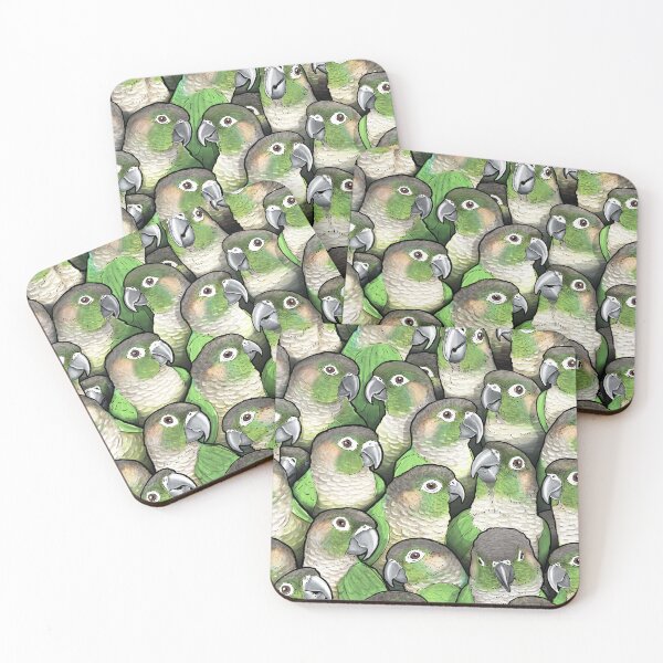 Item preview, Green-cheeked Conures designed and sold by MaratusFunk.