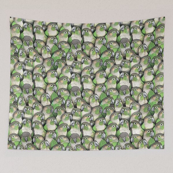 Item preview, Green-cheeked Conures designed and sold by MaratusFunk.