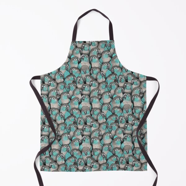 Item preview, Turquoise Green-Cheeked Conures designed and sold by MaratusFunk.