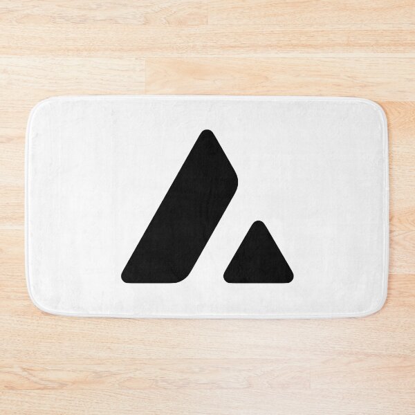 Item preview, Avalanche AVAX Crypto Altcoin - Clean Black Outline Logo Variant #1 designed and sold by CryptoMoods.