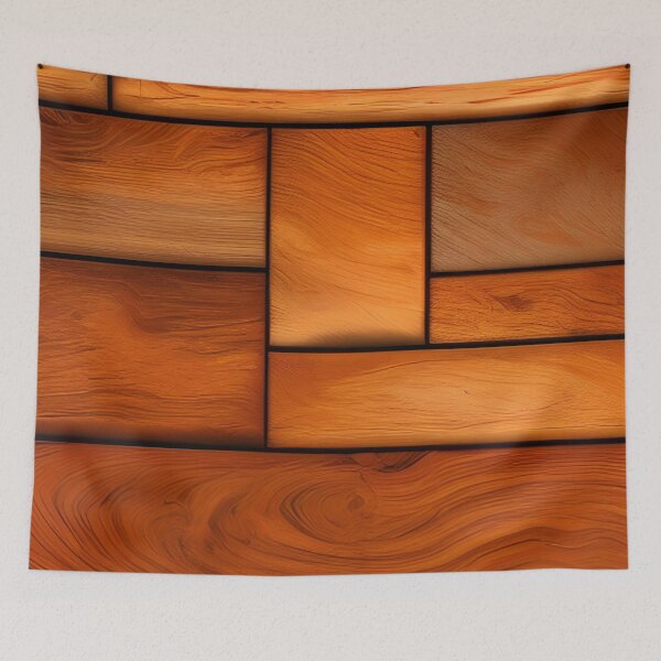 Item preview, Red wood stripes designed and sold by Gus Wolvius.