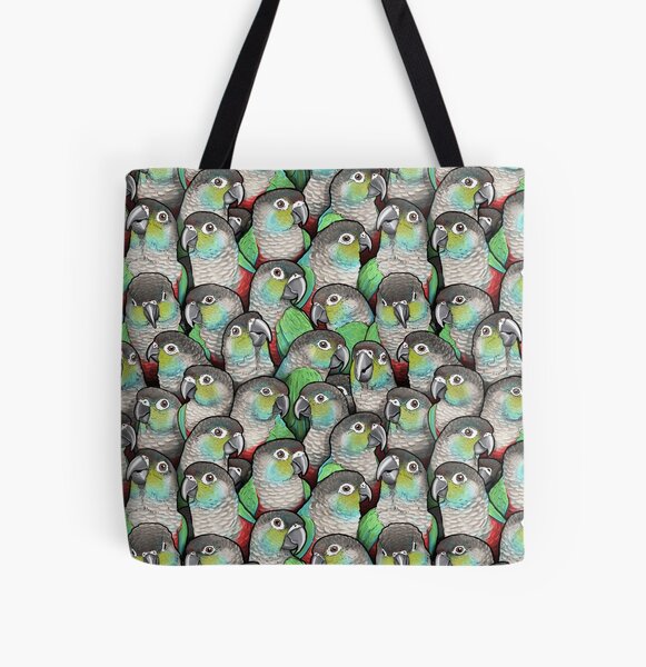 Item preview, Crimson-bellied Conures designed and sold by MaratusFunk.