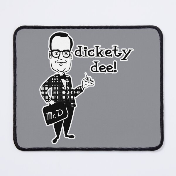 Item preview, Mr. Delicious - DICKETY-DEE! Mr D says "dickety dee" ! Retro vintage fast food nostalgia cartoon designed and sold by RetroTeeStudio.