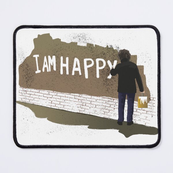 Item preview, Archer 'I am Happy' designed and sold by NudgeWink.
