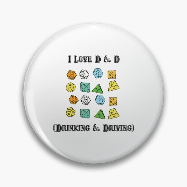 Item preview, I Love D & D Drinking and Driving designed and sold by Big Twelve.