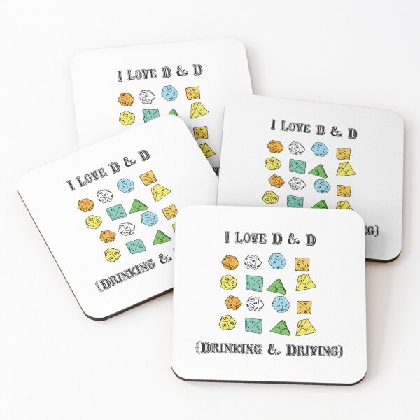 Item preview, I Love D & D Drinking and Driving designed and sold by Big Twelve.
