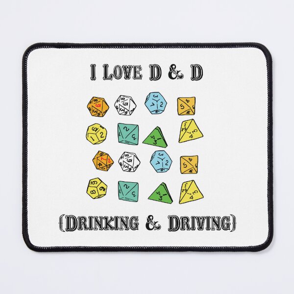 Item preview, I Love D & D Drinking and Driving designed and sold by Big Twelve.