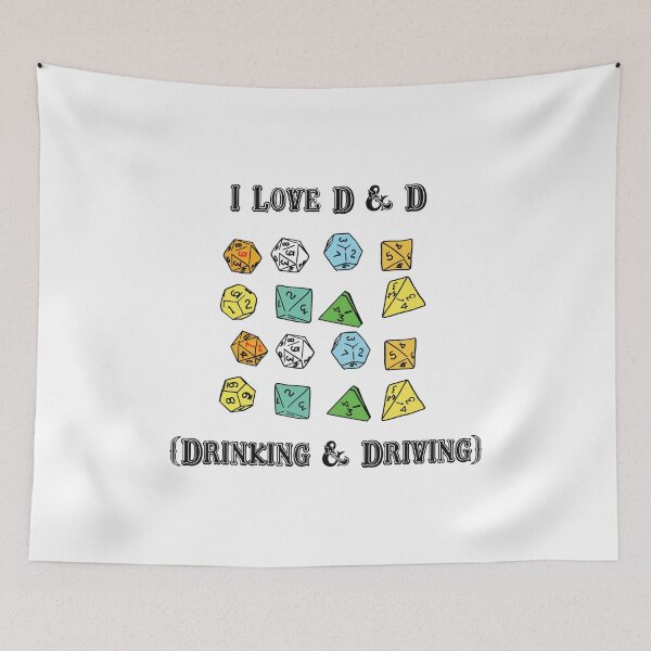Item preview, I Love D & D Drinking and Driving designed and sold by Big Twelve.