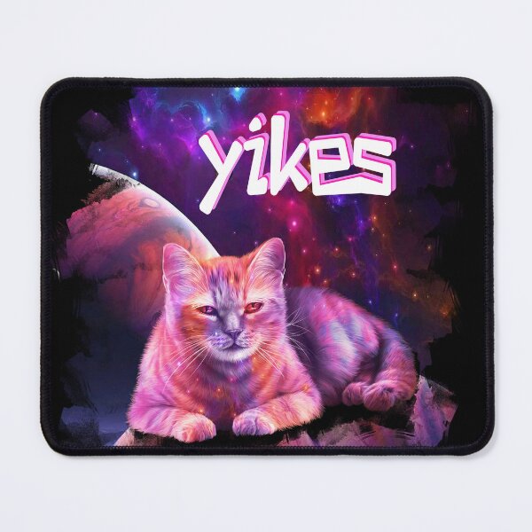 Item preview, Cat and planets colour, yikes cat designed and sold by Nagn.