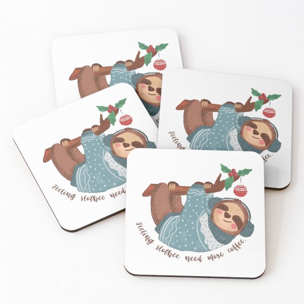 Item preview, Feeling Slothee Need More Coffee designed and sold by karolaan.