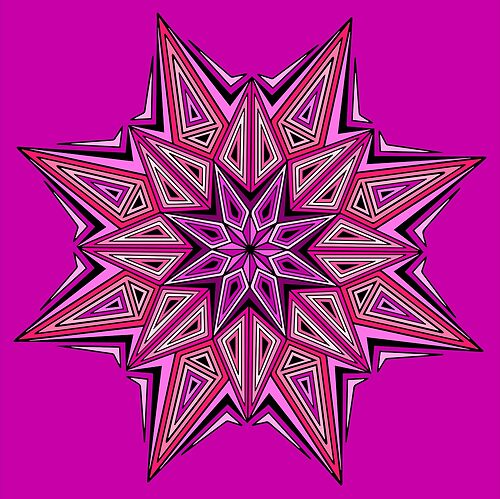 Star Mandalas 096 (Style:18)