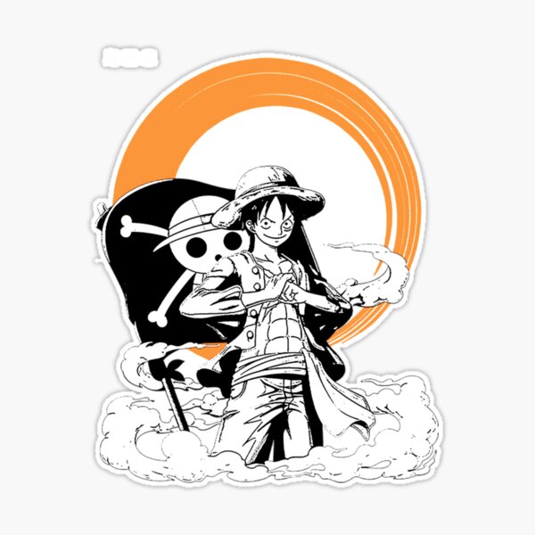 Luffy  Sticker for Sale by Matrixdesigner