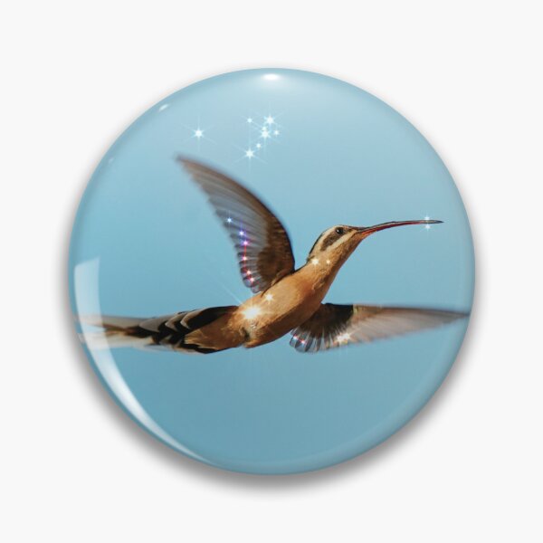 Item preview, Planalto Hermit Hummingbird - Art004 designed and sold by anafrancisconi.