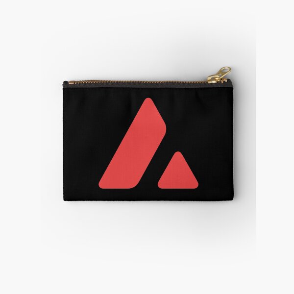 Item preview, Avalanche AVAX Crypto Altcoin - Clean Red Outline Logo Variant #1 designed and sold by CryptoMoods.