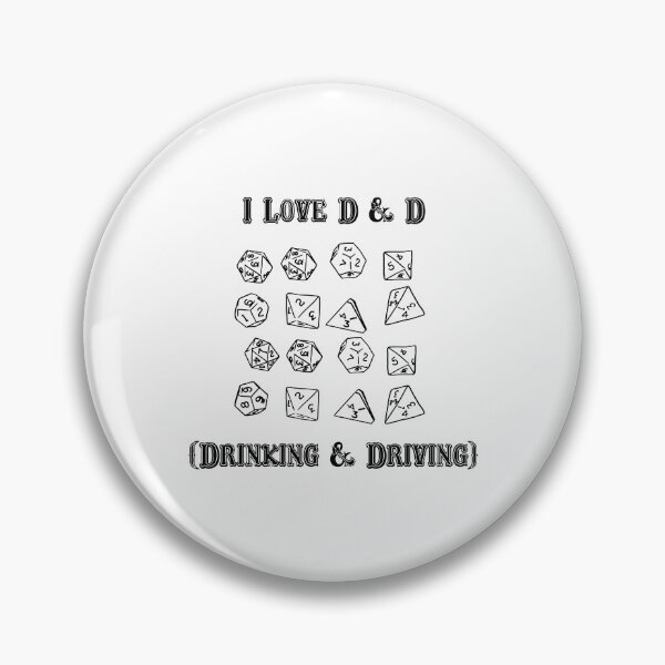 Item preview, I Love D & D Drinking and Driving designed and sold by Big Twelve.