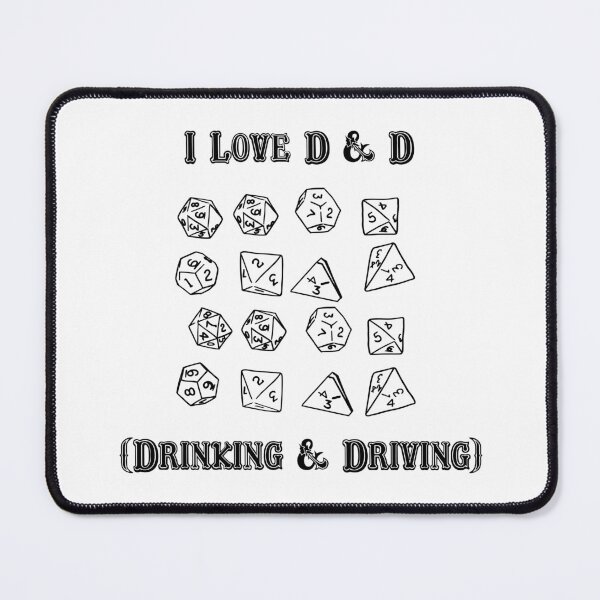 Item preview, I Love D & D Drinking and Driving designed and sold by Big Twelve.