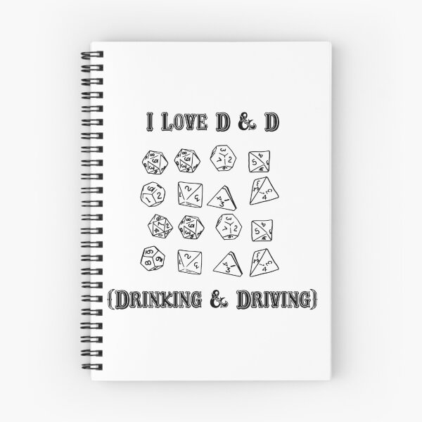 Item preview, I Love D & D Drinking and Driving designed and sold by Big Twelve.