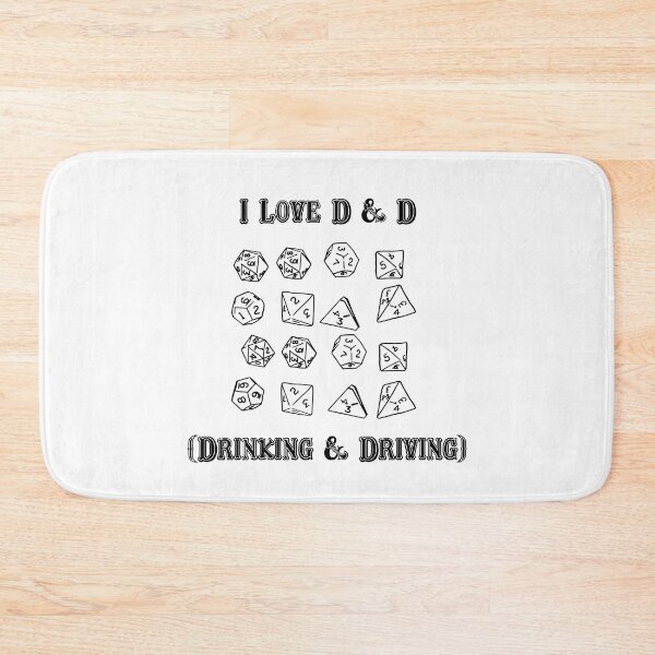 Item preview, I Love D & D Drinking and Driving designed and sold by Big Twelve.