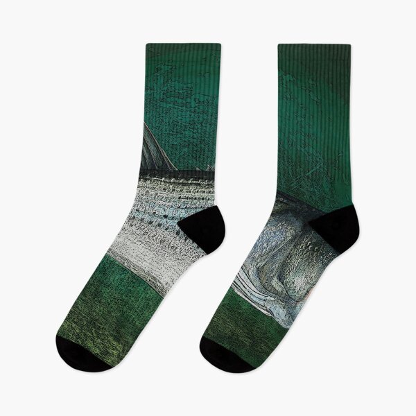 Item preview, Striped Bass in Blue Green Depths, Ocean Fishing designed and sold by fishweardesigns.